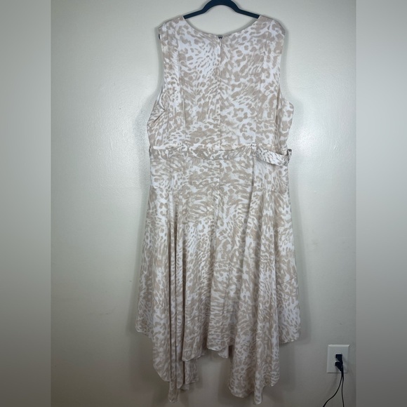 Calvin Klein White Sequin Tiered Sundress - Picture 5 of 5